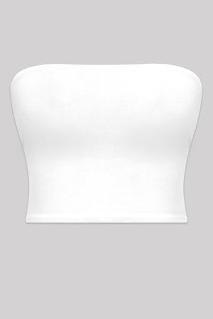 Kelsie Crop Top - White